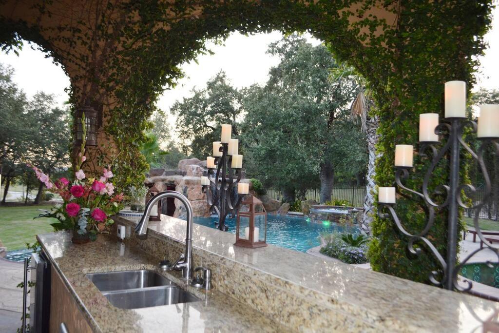 Villa At Cibolo Chase, A Private Resort With Pool Bulverde Luaran gambar